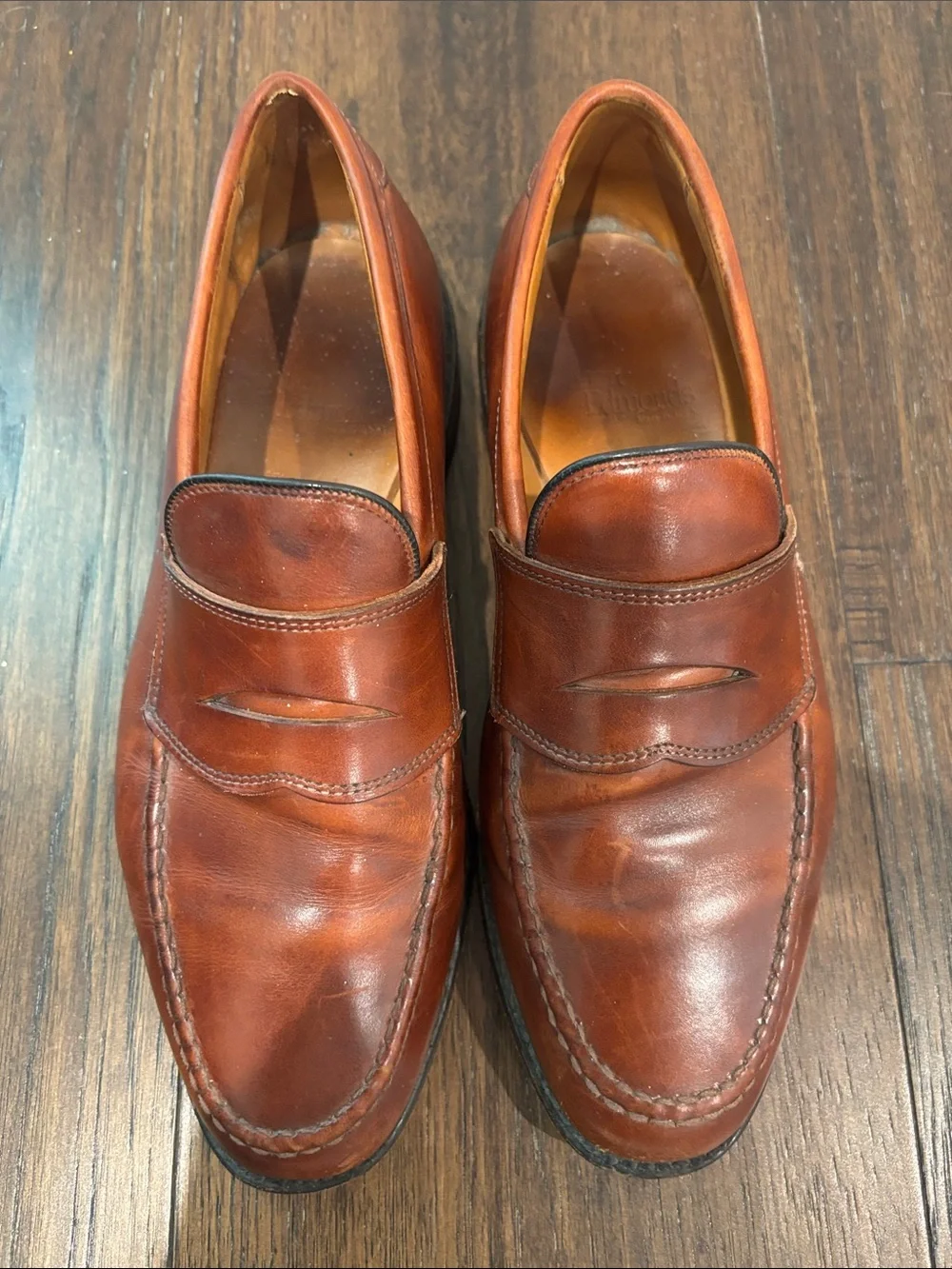 Allen Edmonds Randolph 2.0 Penny Loafers dark chili leather 7